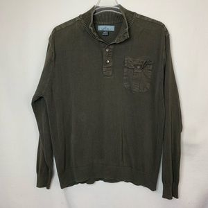EUC Oscar de la renta olive men’s sweater